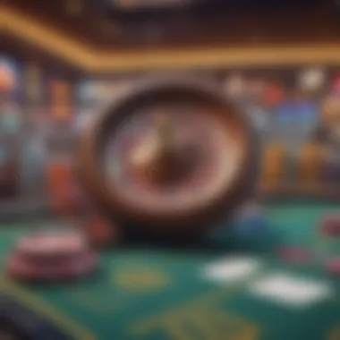 Exploring Online Casino Payouts A digital representation of online casino payouts showcasing various games
