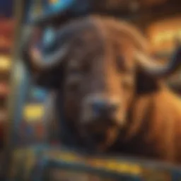Buffalo Gold slot machine showcasing vibrant graphics