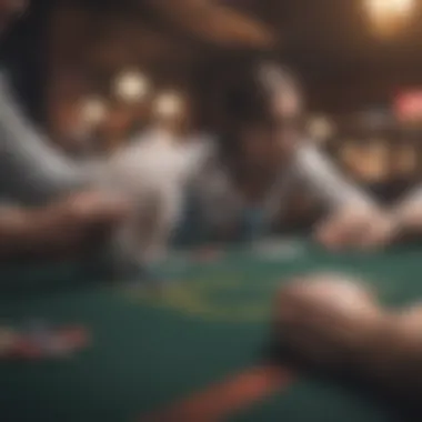 A visual representation of various poker strategies and their advantages.