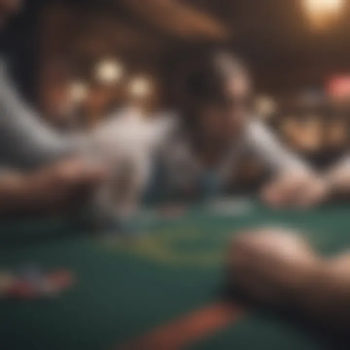 A visual representation of various poker strategies and their advantages.