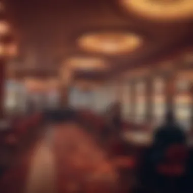 Vibrant Casino Atmosphere A vibrant scene of patrons enjoying the atmosphere at El Cortez