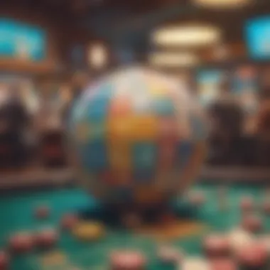 Diagram showcasing the advantages of participating in a lottery pool