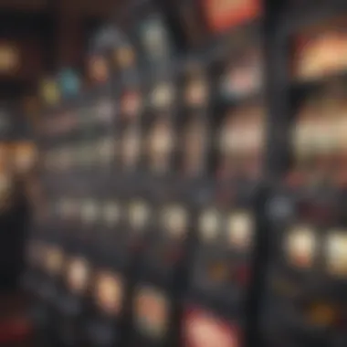 Infographic showing the historical evolution of slot machines