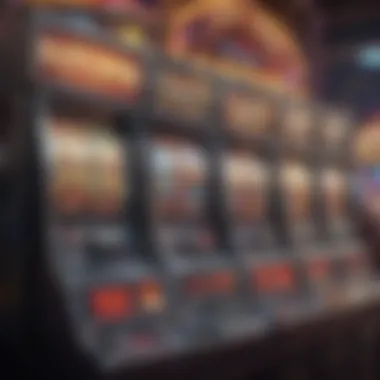 A visual representation of various popular video slot games