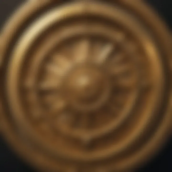 Close-up of the Wheel of Gold's engaging symbols and graphics