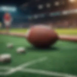 A detailed chart showcasing different football betting types and their potential outcomes.