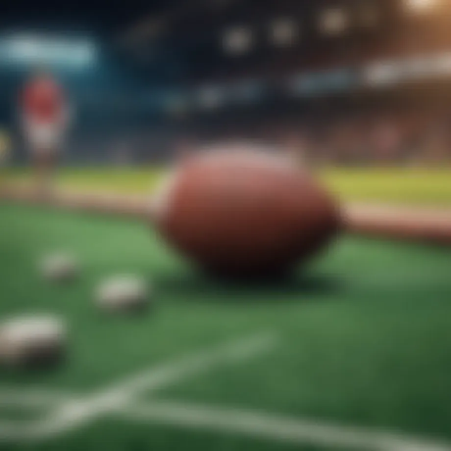 A detailed chart showcasing different football betting types and their potential outcomes.